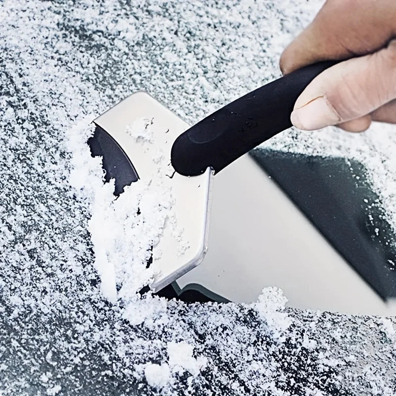 Multi-Function Stainless Steel Snow Shovel for Car Windshields