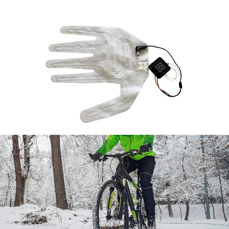 USB Heated Gloves - Winter Warm Electric Heating Gloves for Outdoor Activities (Fishing, Hunting, Skiing)