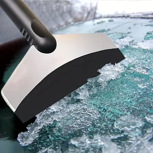 Multi-Function Stainless Steel Snow Shovel for Car Windshields